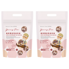 Nature Time 自然時記 蘋果覆盆莓迷你派, 120g, 2袋