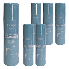 KA'FEN 卡氛 蓬鬆乾洗髮霧, 出差/旅遊/坐月子/生理期適用, 秀髮潔淨清新, 6瓶, 150ml