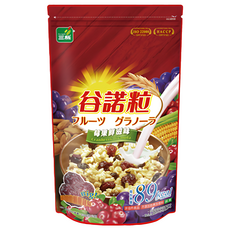 Sungift 三機 谷諾粒 莓果 非油炸食品 不含色素 含膳食纖維 純素可食, 220g, 1包