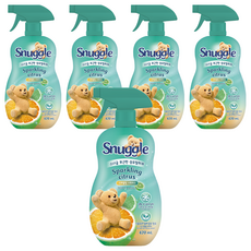Snuggle 熊寶貝 衣物棉柔芳香噴霧 Sparkling Citrus 470ml, 5瓶