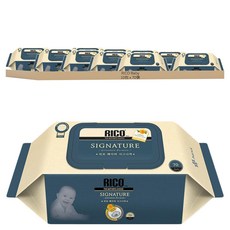 RICO Baby 嬰兒用濕紙巾 掀蓋式 金盞花厚款, 70張, 10包