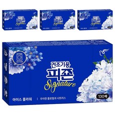 碧珍 烘衣機專用 乾衣柔軟紙 冰花香, 4個, 130入