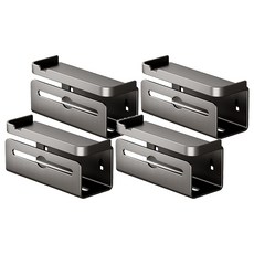 花屋 壁掛紙巾架 加長旗艦款 黑色 4個 免打孔 浴室收納