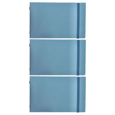 maruman 束帶活頁夾 5孔 FM63-52, 淺藍色, 3個