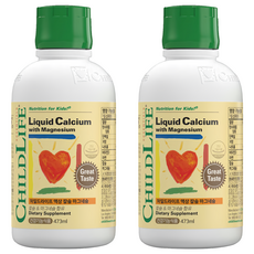 CHILDLIFE 液體鈣+鎂 473ml, 2瓶