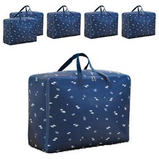 Couselect 牛津手提棉被收納袋 超大, 6個, 藏青魚