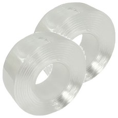 SUCCESS 成功 奈米雙面透明不留痕膠帶30mm x 2Y -免釘、防水、高黏性, 2入