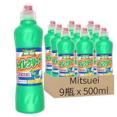 Mitsuei 酸性馬桶清潔劑, 500ml, 9瓶