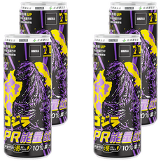 PHARGOODS 藥師健生活 成人系列 Phargoods 哥吉拉PR能量飲 葡萄風味, 250ml, 4罐