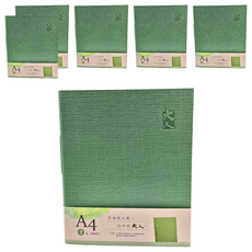 JOY STAR 大人 A4資料夾 3孔, 竹願, 6本