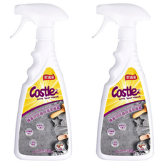 Castle 家適多 專業烘焙器具清潔噴霧, 強效清潔, 快速潔淨零油漬, 99.9%長效抑菌, 500ml, 2瓶