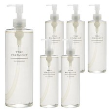 MUJI 無印良品 台灣公司貨 攜帶 敏感肌卸妝油, 50ml, 6瓶
