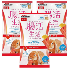 DoggyMan 多格漫 益菌兔子果凍條 小松菜+蘋果, 30g, 3袋