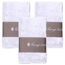 HARADA ORIMONO 原田織物 免洗劑廚房油污專用布 白色, 3個