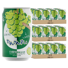 東方飲 白葡萄風味氣泡飲, 330ml, 72罐