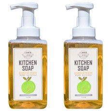 川涌果園 柑橘廚房清潔劑 泡泡瓶, 2個, 500ml