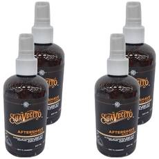 SUAVECITO 骷髏頭 Black Amber Aftershave 古龍黑琥珀鬍後水 237ml, 4瓶