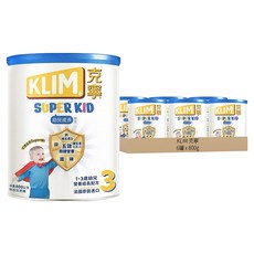 KLIM 克寧 Super Kid 幼兒營養成長配方奶粉 3號, 800g, 6罐
