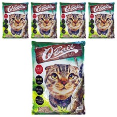 QBall 松木砂 16lb, 5包 - 天然除臭、快速吸水、環保可沖馬桶