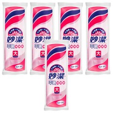 妙潔 平底清潔袋 大(75 x 65cm), 45L, 5捲