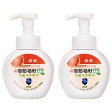 greendict 綠典 葡萄柚籽茶樹保濕抗菌洗手慕斯泡泡洗手乳 300ml, 2件