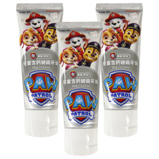 Lab52 齒妍堂 汪汪隊立大功 兒童含鈣健齒牙膏 無氟原味 60g 3條