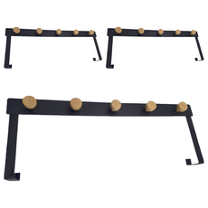 鐵製木珠掛鈎 50x18cm, 3個