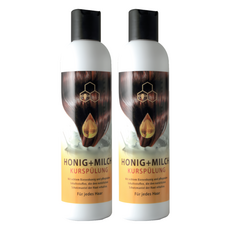 Bienen-Diatic 德國蜂蜜奶蛋白護髮潤絲乳 200ml, 不含矽靈, 護色, 使頭髮柔順, 2瓶