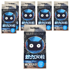 PetBest 貓萬應藥 6盒 貓咪潔牙零食 貓咪玩具, 木天蓼完熟中枝, 40g