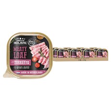 ABSOLUTE HOLISTIC 全方位營養狗主食餐盒 16盒 鮮烤火雞 100g 無穀物 全齡犬