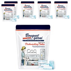 BOUQUET GARNI 環保植萃洗碗機專用洗潔錠, 10克 50入 1包, 500g, 6包