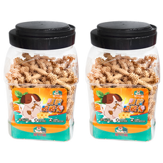 X Chew 愛可嚼 顆粒咬咬骨 - S, 牛奶, 700g, 2罐