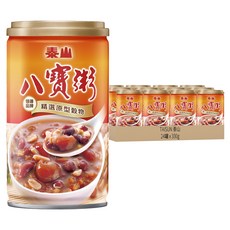 泰山 八寶粥, 精選天然膳食穀粒, 330g, 24罐