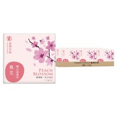 TAIWAN TEKHOO 臺灣茶摳 桃花嫩白滋潤皂, 9個, 110g