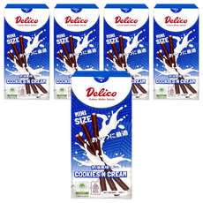 Delico 捲心酥 奶油風味, 50g, 5盒