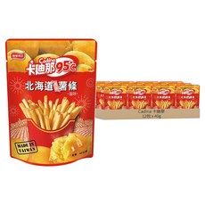 Cadina 卡迪那 95度c北海道薯條, 40g, 12包