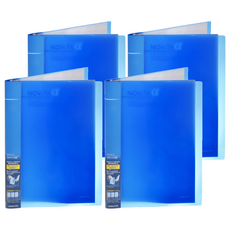 KOKUYO 國譽 NOViTA α系列 組合資料簿 24頁, 藍色, 4本