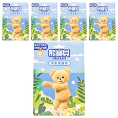 熊寶貝 衣物香氛袋 Set 3入 全新可愛包裝 搭配獨特造型 精油萃取 持久香氣 有效消除異味 保持空氣清新, 清新晨露香, 21g, 5盒