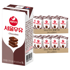 Seoul Milk 首爾牛奶 無菌巧克力牛奶 200ml (120kcal), 48入