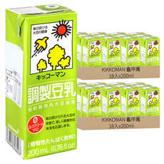 KIKKOMAN 龜甲萬 調製豆乳 200mL (6.76 fl oz), 36入
