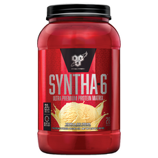 Bsn 畢斯恩 SYNTHA-6 頂級綜合乳清蛋白粉 香草冰淇淋口味, 1.32kg, 1罐