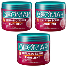 Geomar 吉兒瑪 死海礦物精油身體磨砂膏 草莓精華，打造緊緻肌膚！, 600g, 3罐