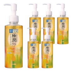 Hadalabo 肌研 極潤溫和卸妝油，含高純度橄欖油, 200ml, 6瓶