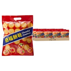 掬水軒 奇福餅乾 量販包 奶素, 320g, 12袋