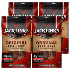 Jack Link's 煙燻牛肉乾 原味, 4包, 310g