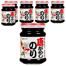 桃屋 香辣海苔醬, 6個, 105g