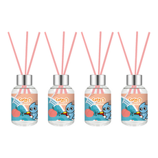 COCODOR 珂珂朵爾 CoCo TEA系列擴香瓶, 蜜桃, 100ml, 4瓶