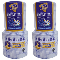 EARTH 地球製藥 Sukki-ri 室內芳香除臭劑 PREMIUM COLLECTION 薰衣草&洋甘菊, 400ml, 2瓶