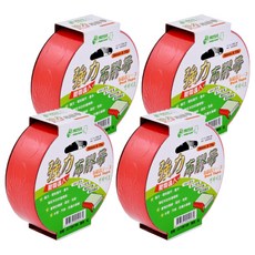 polar bear 北極熊 強力布膠帶 CLT3615R 36mm x 15y, 紅色, 4捲