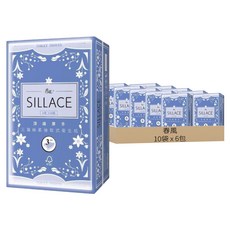春風 SILLACE 抽取式衛生紙 3層 120張, 6包, 10袋